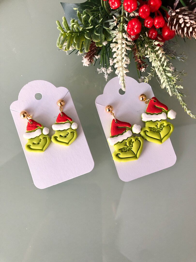 Grinchmas Earrings Grinchmas Earrings